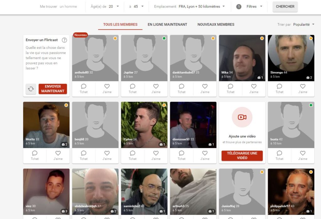 type de personne que tu peux rencontrer sur becoquin