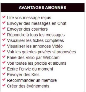 Les avantages d'être abonné sur Nouslibs