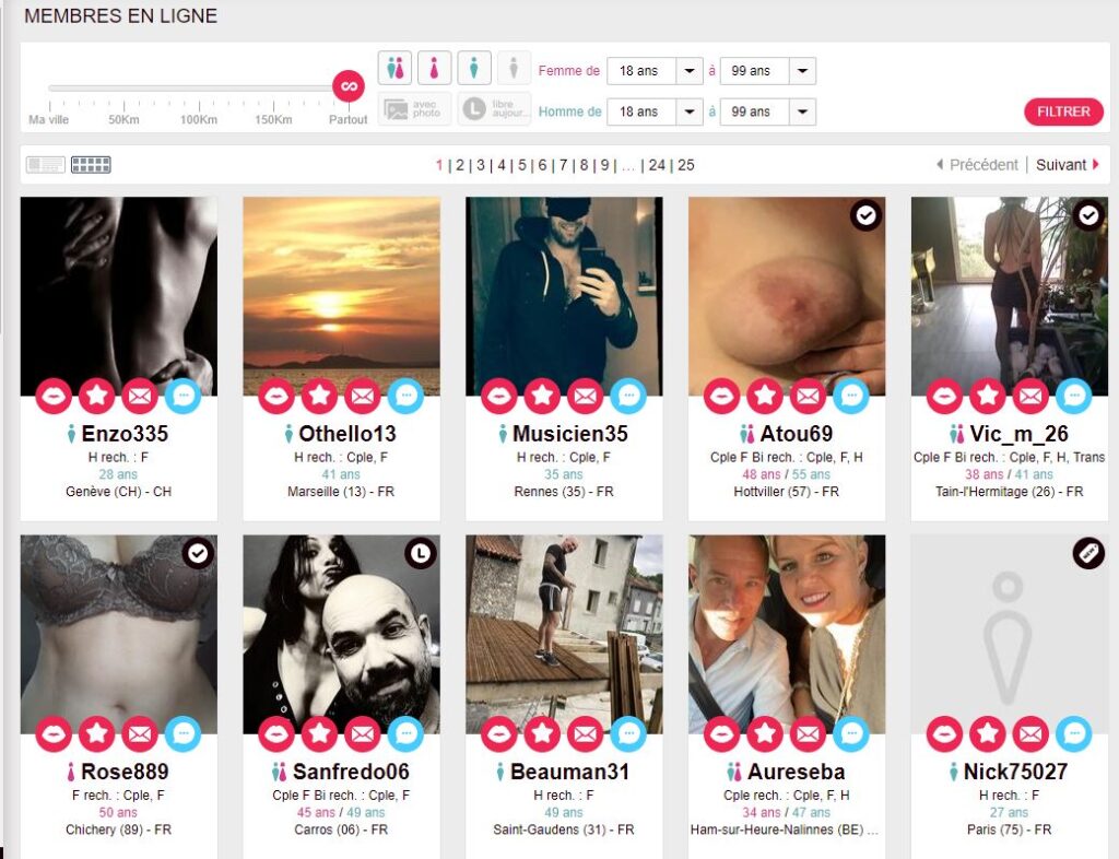 Membres en ligne nouslibs