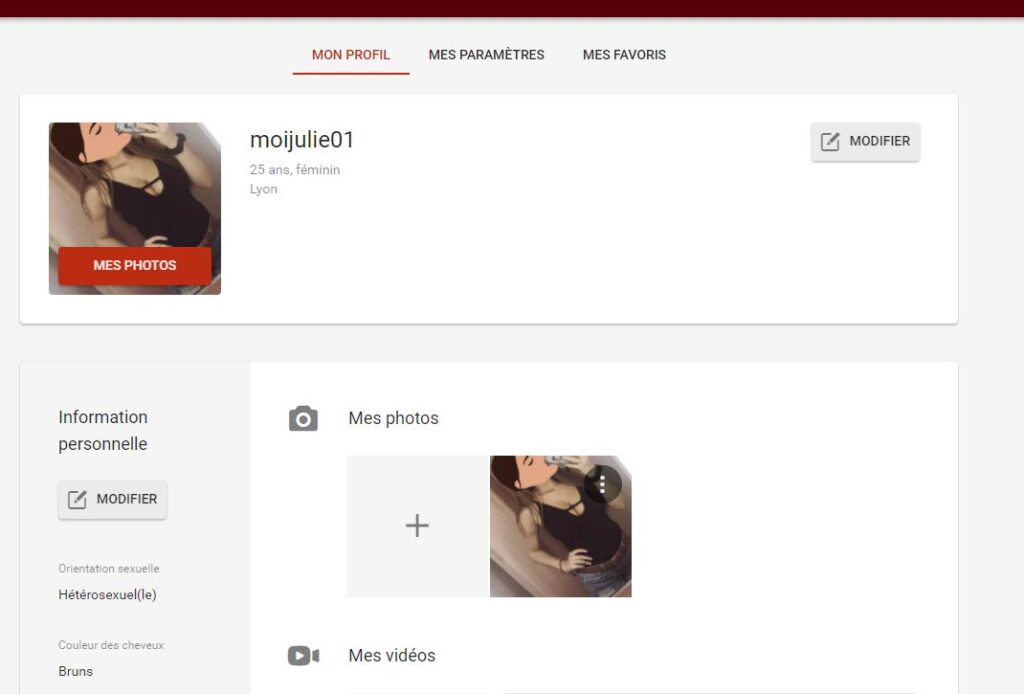 Mon profil sur becoquin